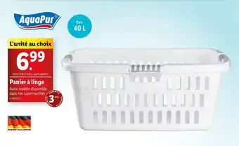 Lidl Panier à linge offre