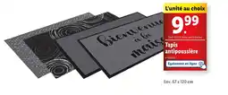 Lidl Tapis antipoussière offre
