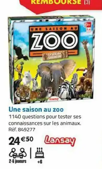 Une saison au zoo