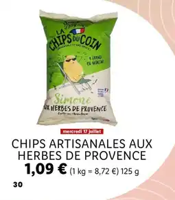 Lidl CHIPS ARTISANALES AUX HERBES DE PROVENCE offre