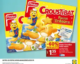 Lidl Findus Croustibat offre