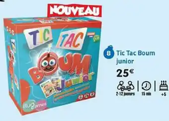 Tic Tac Boum junior