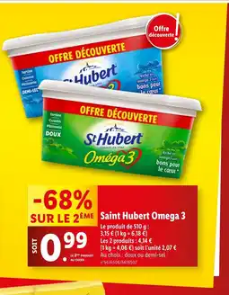 Lidl Saint Hubert Omega 3 offre