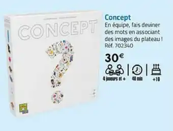 La Grande Récré Concept offre