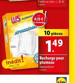 Lidl Recharge pour plumeau offre