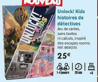 Unlock! Kids histoires de Détectives