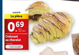 Lidl Croissant au chocolat offre