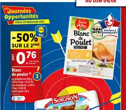 Lidl Blanc de poulet (2) offre