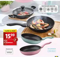 Lidl Poêle en aluminium offre