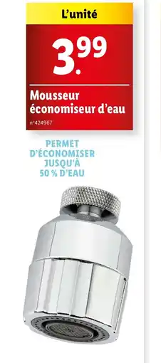 Lidl Mousseur économiseur d'eau offre