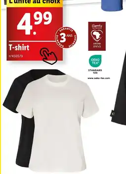 Lidl T-shirt offre
