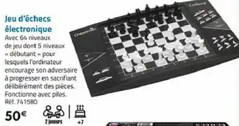 La Grande Récré Jeu d'échecs électronique offre