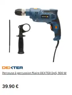 Perceuse Ă percussion filaire DEXTER Dp5, 900 W