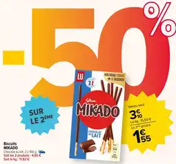 Carrefour Biscuits MIKADO offre