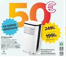 Carrefour Climatiseur mobile offre