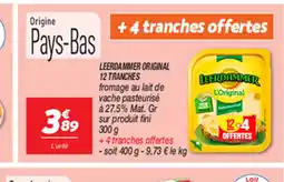 Netto LEERDAMMER ORIGINAL 12 TRANCHES offre