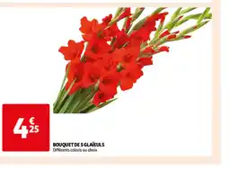 Auchan BOUQUET DE 5 GLAÏEULS offre