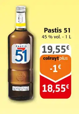 Colruyt Pastis 51 offre
