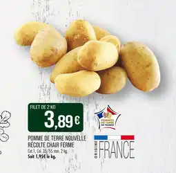 Match POMME DE TERRE NOUVELLE RÉCOLTE CHAIR FERME offre
