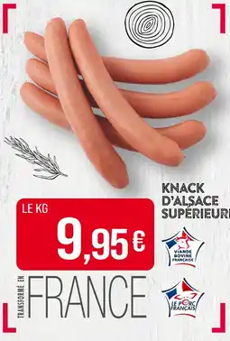 Match KNACK D’ALSACE SUPÉRIEURE offre