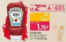 Match HEINZ KETCHUP offre