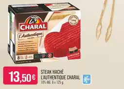 Match CHARAL STEAK HACHÉ L’AUTHENTIQUE offre
