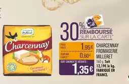 Match FROMAGERIE MILLERET CHARCENNAY offre