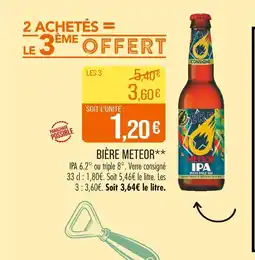 Match METEOR BIÈRE offre