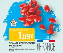 Match TOMATE CERISE COEUR DE PIGEON offre