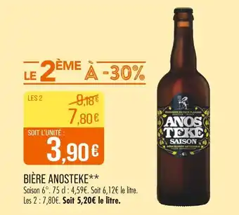 Match ANOSTEKE BIÈRE offre