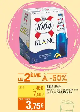 Match 1664 BIÈRE offre