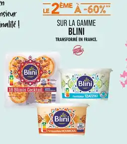 Match BLINI LE 2ÈME À -60% SUR LA GAMME BLINI offre