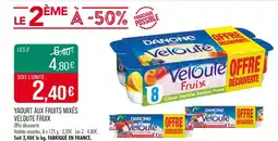 Match DANONE YAOURT AUX FRUITS MIXÉS VELOUTE FRUIX offre