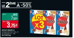 Match LU BISCUITS MIKADO offre