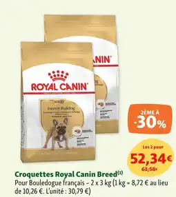Maxi Zoo Royal Canin Croquettes Breed offre