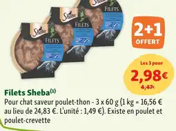 Maxi Zoo Sheba Filets offre