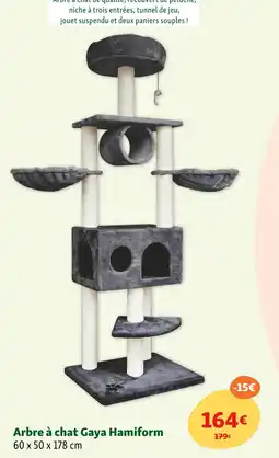 Maxi Zoo Hamiform Arbre à chat Gaya offre