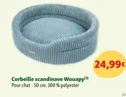 Maxi Zoo Wouapy Corbeille scandinave offre
