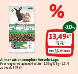 Maxi Zoo Versele-Laga Alimentation complete offre
