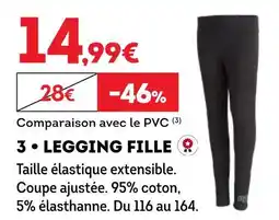 Sport 2000 PUMA LEGGING FILLE offre