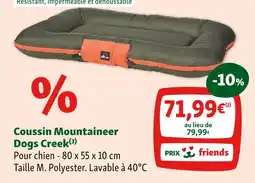 Maxi Zoo Dogs Creek Coussin Mountaineer offre