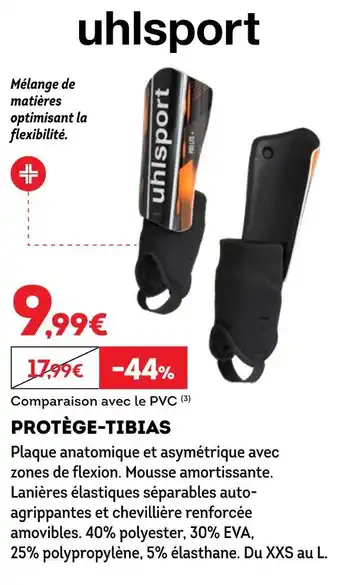 Sport 2000 uhlsport PROTÈGE-TIBIAS offre