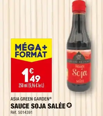 ALDI ASIA GREEN GARDEN Sauce Soja Salée offre