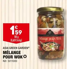 ALDI ASIA GREEN GARDEN MÉLANGE POUR WOK offre