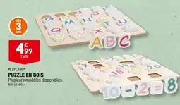 ALDI PLAYLAND PUZZLE EN BOIS offre