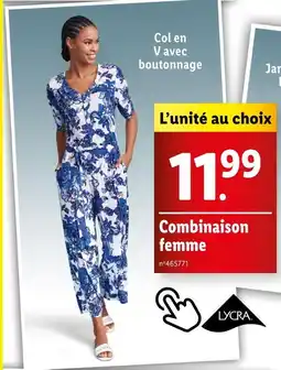 Lidl LYCRA Combinaison femme offre