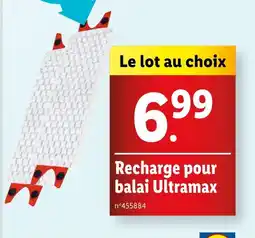 vileda Recharge pour balai Ultramax
