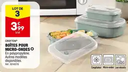 ALDI Crofton Boîtes pour micro-ondes offre