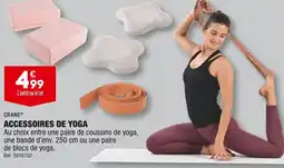 ALDI CRANE ACCESSOIRES DE YOGA offre