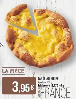Match TARTE AU SUCRE offre